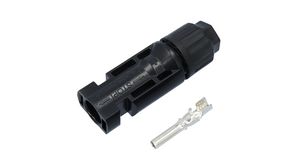 Solar Cell Connector, Plugg, 2.59mm, 30A, 1.5kV, Krymping