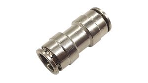 Fitting, Brass, 33mm, Ø6 mm, Push-In Connector