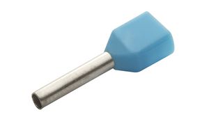 Twin Entry Ferrule 16mm² Blue 30mm Pack of 50 pieces