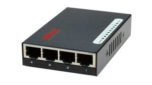 Ethernet Switch, RJ45 Ports 8, 100Mbps, Unmanaged