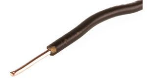 Solid Wire PVC 1.5mm² Bare Copper Brown H07V-U 100m