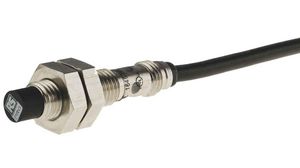 Inductive Sensor with Short Body PNP, Make Contact (NO) 4kHz 30V 10mA 2.5mm IP67 Cable, 2 m