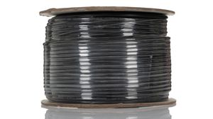 Multicore Military Cable, YY Unshielded, PVC, 4x 0.22mm², 25m, Black