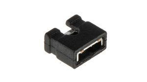 Short-Circuit Jumper, Open, Black, 1A, Pack of 10 pieces