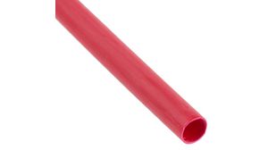 Heat-Shrink Tubing Polyolefin, 3.2 ... 6.4mm, Red, 1.2m