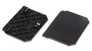 End Plate, Black, Pack of 10 pieces