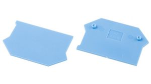 End Plate, Blue, Pack of 10 pieces