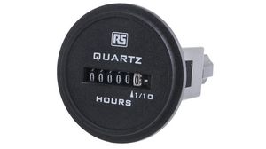 Operating Hour Counter Analogue, 6 Digits, 60Hz, 30VDC, 24.1 x 50.8mm