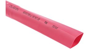Heat-Shrink Tubing 2:1, 6.4 ... 12.7mm, Red, Polyolefin, 6m