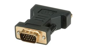 Adaptateur, Prise 24 + 5 broches DVI-I - Fiche HD15 VGA