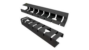 Cable Organizer Tray, Black, Suitable for Desk Mount