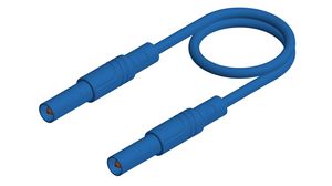 Safety Test Lead PVC 32A Nickel-Plated Brass 2m 2.5mm² Blue