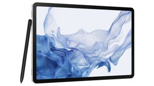 Tablet, Galaxy Tab S8+, 12.4" (31.5 cm), 256GB Flash, 8GB, Silver
