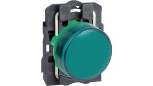 Leuchtmelder grün Komplettgerät, Kunststoff, Ø22mm, 24VAC/DC, IP69(K)