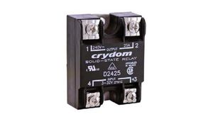 Solid State Relay, Series 1, 1NO, 10A, 140V, Screw Terminal