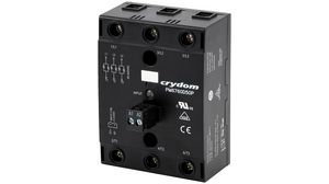 Solid State Relay, PM67, 3NO, 50A, 600V, Screw Terminal