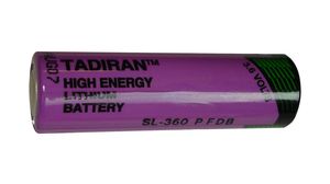 Backup Battery for S7-400 PLCs, 3.6V