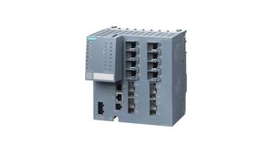 Modular Industrial Ethernet Switch, RJ45 Ports 8, Fibre Ports 4ST / SC, 1Gbps, Managed