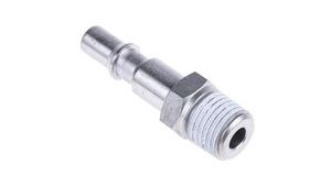 Male Safety Quick Connect Coupling, G 1/4 Male Threaded