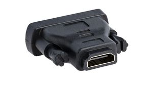 Adapter, HDMI Socket - DVI-D 24+1-Pin Plug