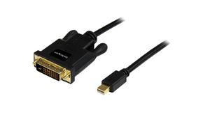 Kabel wideo, Wtyk Mini DisplayPort - DVI Plug, 1920 x 1200, 3m