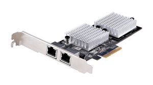 Network Adapter, 10Gbps, 2x RJ45, PCIe, PCI-E x4