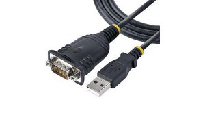 Male USB A to Male 9 Pin D-sub Serial Cable