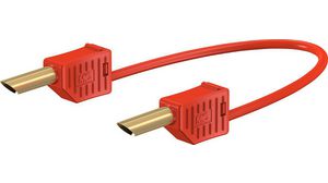 Test Lead Silicone 19A Gold-Plated 250mm 1mm² Red