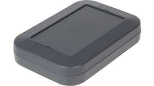 Low Profile Case WP 60x80x30mm Charcoal Grey ABS IP67