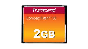 Muistikortti, CompactFlash (CF), 2GB, 50MB/s, 20MB/s, Oranssi