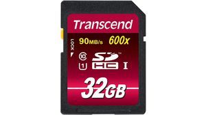 Karta pamięci, SD, 32GB, 90MB/s, Czarny