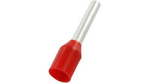 Bootlace Ferrule 1mm² Red 14mm Pack of 500 pieces