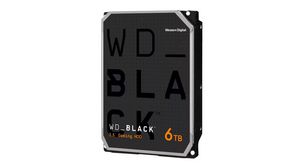 HDD, WD Black, 3.5", 6TB, SATA III