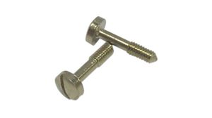 Collar Screw, M2.5, Zinc-Plated Steel, Pack of 100 pieces