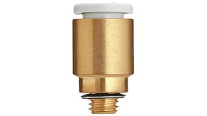 Straight Connector Fitting M5-4.0 mm Male Connector
