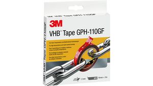 VHB-Klebeband, 19mm x 3m, Grau