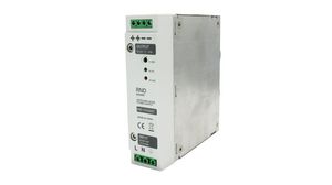 AC/DC DIN Rail Mounted Power Supply, 84%, 12V, 5A, 70W, Adjustable