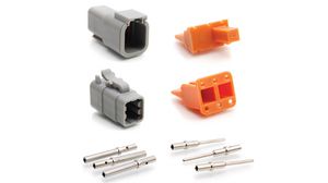 Kit, Plug / Receptacle / Socket / Pin, 6 Contacts