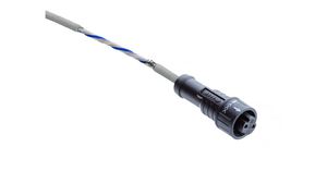 X-LOK Cable Assembly, Socket - Bare End, 1m