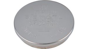 Button Cell Battery, Lithium, CR2450N, 3V, 540mAh, 300 ST
