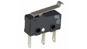 Micro Switch SS, 5A, 1CO, 1.47N, Hinge Roller Lever