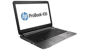 Laptop, ProBook 400, 13.3" (33.7 cm), Intel Core i3, i3-5010U, 2.1GHz, HDD, 4GB DDR3L, Schwarz/silber