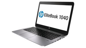 Laptop, EliteBook Folio 1040, 14" (35.6 cm), Intel Core i5, i5-5200U, 2.2GHz, 256GB SSD, 8GB DDR3L, Silber