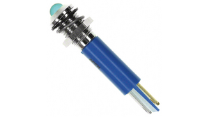 LED kontrolkaPájecí očko / faston, 2,8 x 0,8 mm Pevný Modrá DC 24V