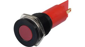 Wskaźnik LEDLutowana końcówka kablowa / Faston 2,8 x 0,8 mm Nieruchome Czerwony DC 24V