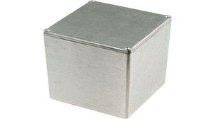 Fém tokozás 120.5x120.5x59.2mm Alumíniumötvözet Alumínium