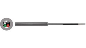 Mehradriges Kabel LSF 2x2x0.34mm² Verzinntes Kupfer Grau 100m