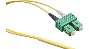 Fiberoptisk kabelenhet 9/125 um OS2 Dupleks LC - SC 2m