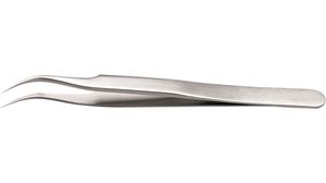 Tweezers High Precision Stainless Steel Curved / Superior Finish / Very Fine 120mm