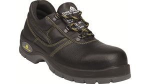 Leather Safety Shoes, 43, Black
